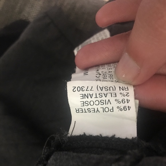 Zara basics charcoal dress - Picture 7 of 7